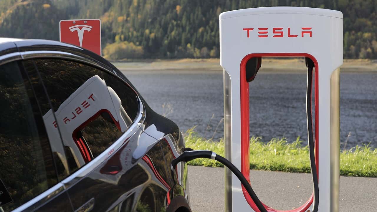 Tesla Elektroauto Batterie